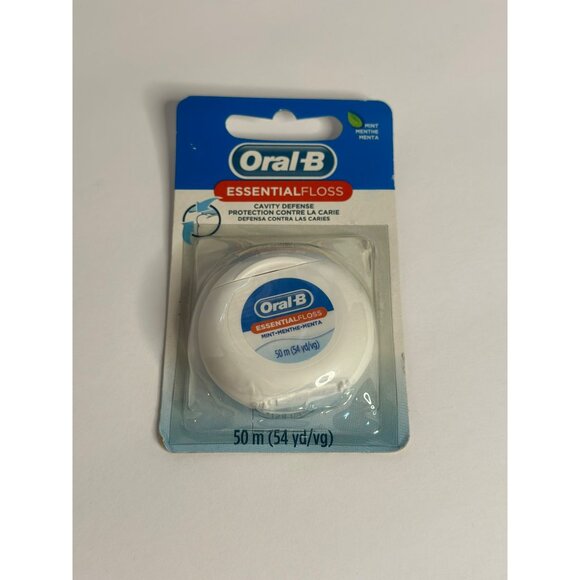 Oral-B Essential Dental Floss Cavity Defense Protection Mint 50 Meter - Picture 1 of 3